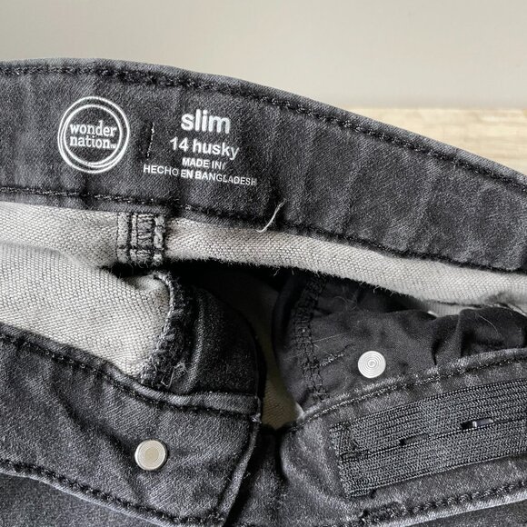 Wonder Nation Boy's Slim Fit Denim Jeans Bundle - Picture 8 of 8